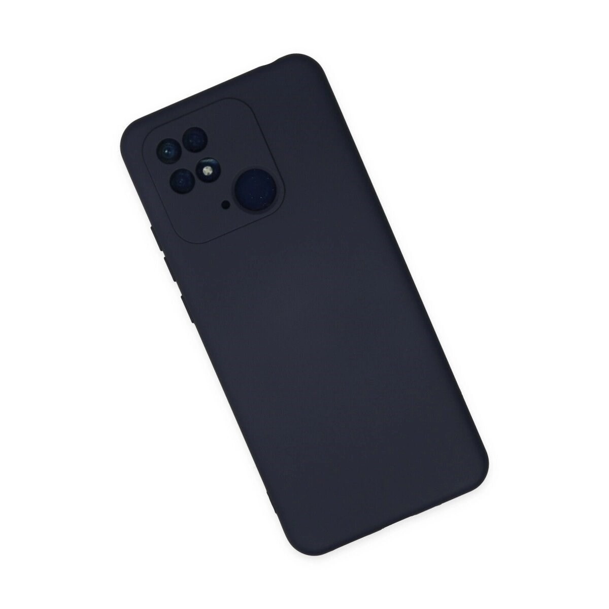 Xiaomi Redmi 10c Kılıf Nano İçi Kadife Silikon - Lacivert