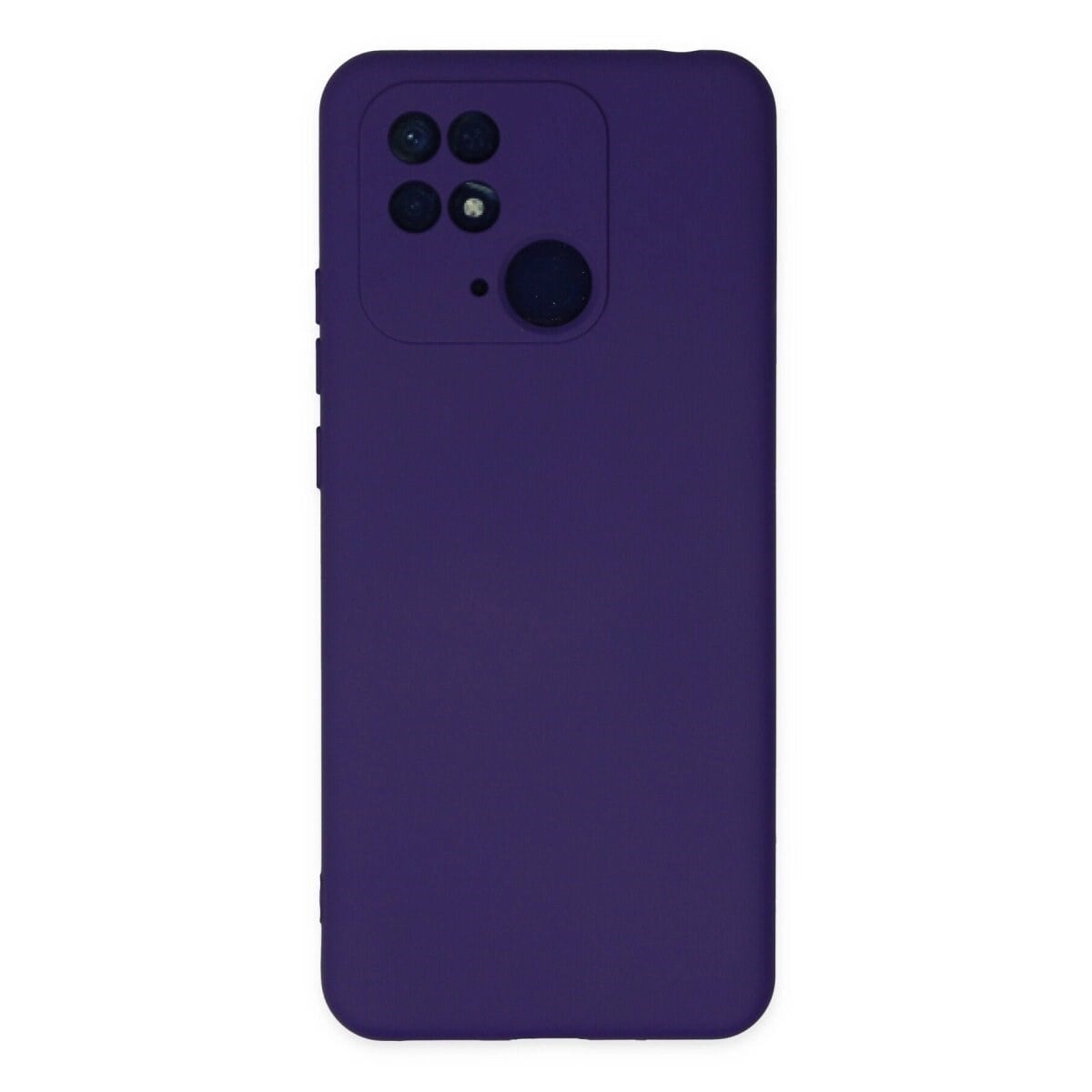 Xiaomi Redmi 10c Kılıf Nano İçi Kadife Silikon - Mor