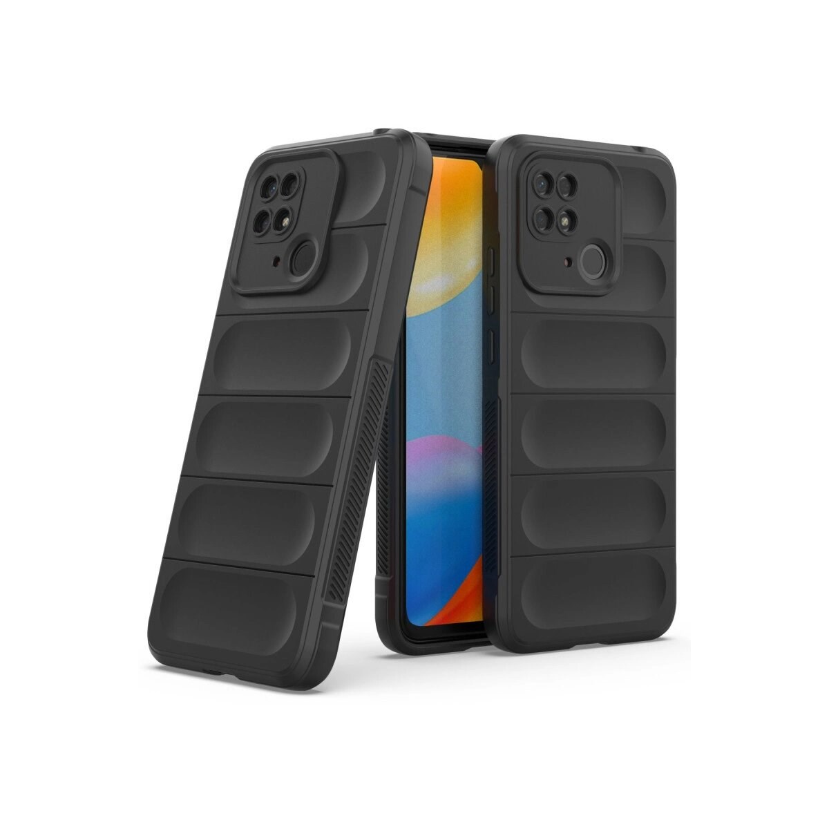 Xiaomi Redmi 10c Kılıf Optimum Silikon - Siyah