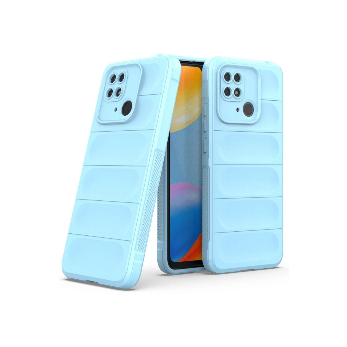 Xiaomi Redmi 10c Kılıf Optimum Silikon - Sky Blue