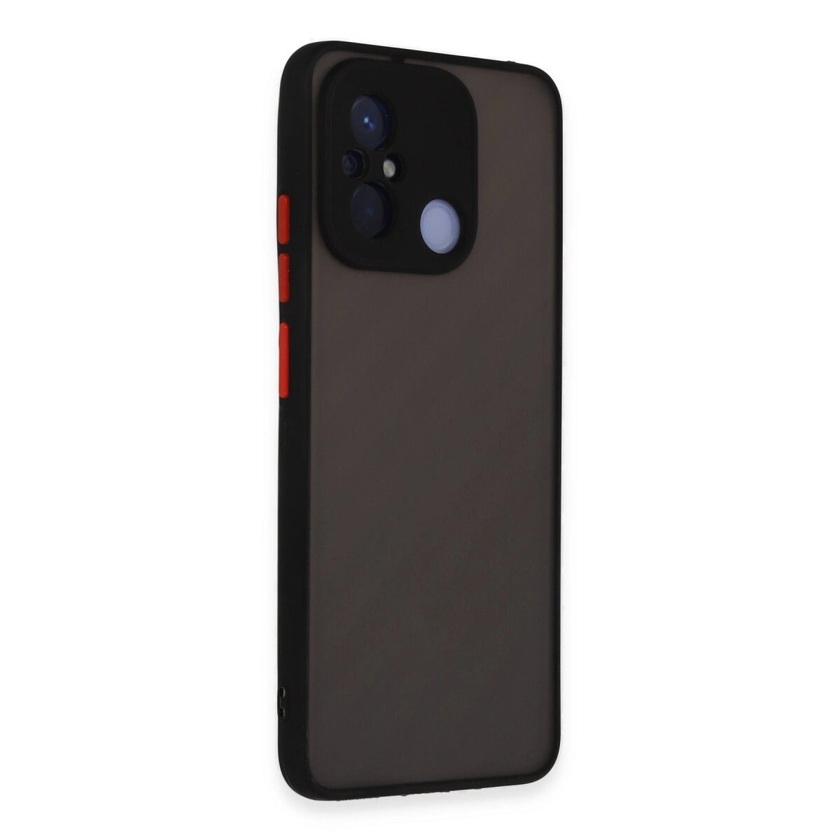 Xiaomi Redmi 12c Kılıf Montreal Silikon Kapak - Siyah
