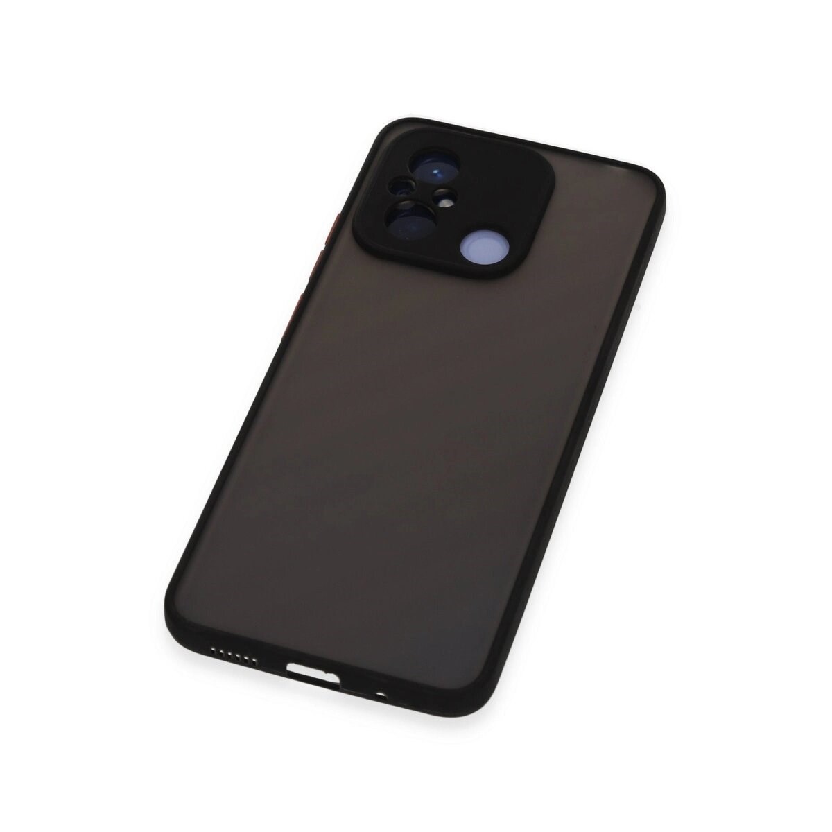 Xiaomi Redmi 12c Kılıf Montreal Silikon Kapak - Siyah