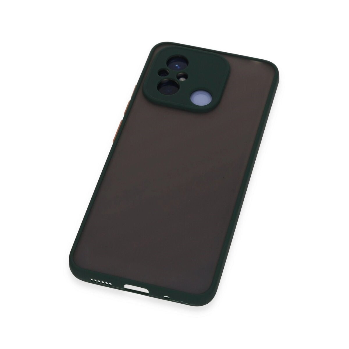 Xiaomi Redmi 12c Kılıf Montreal Silikon Kapak - Yeşil