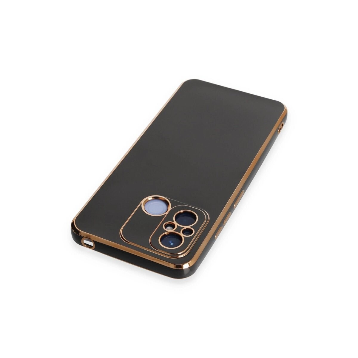 Xiaomi Redmi 12c Kılıf Volet Silikon - Siyah