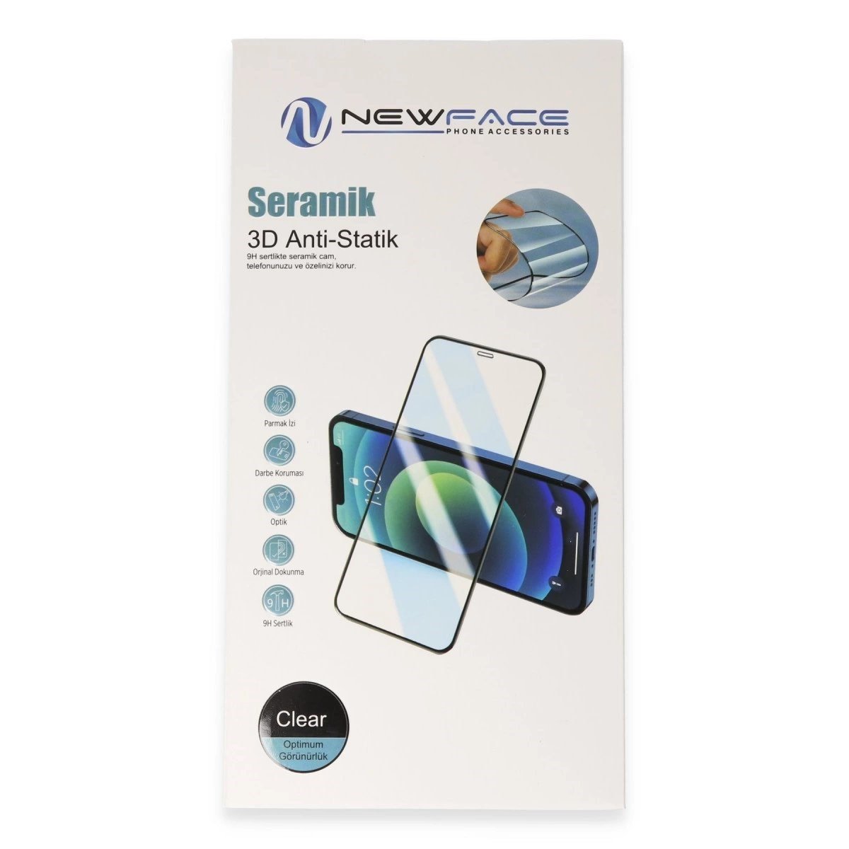 Xiaomi Redmi 13c 3d Antistatik Seramik Nano Ekran Koruyucu