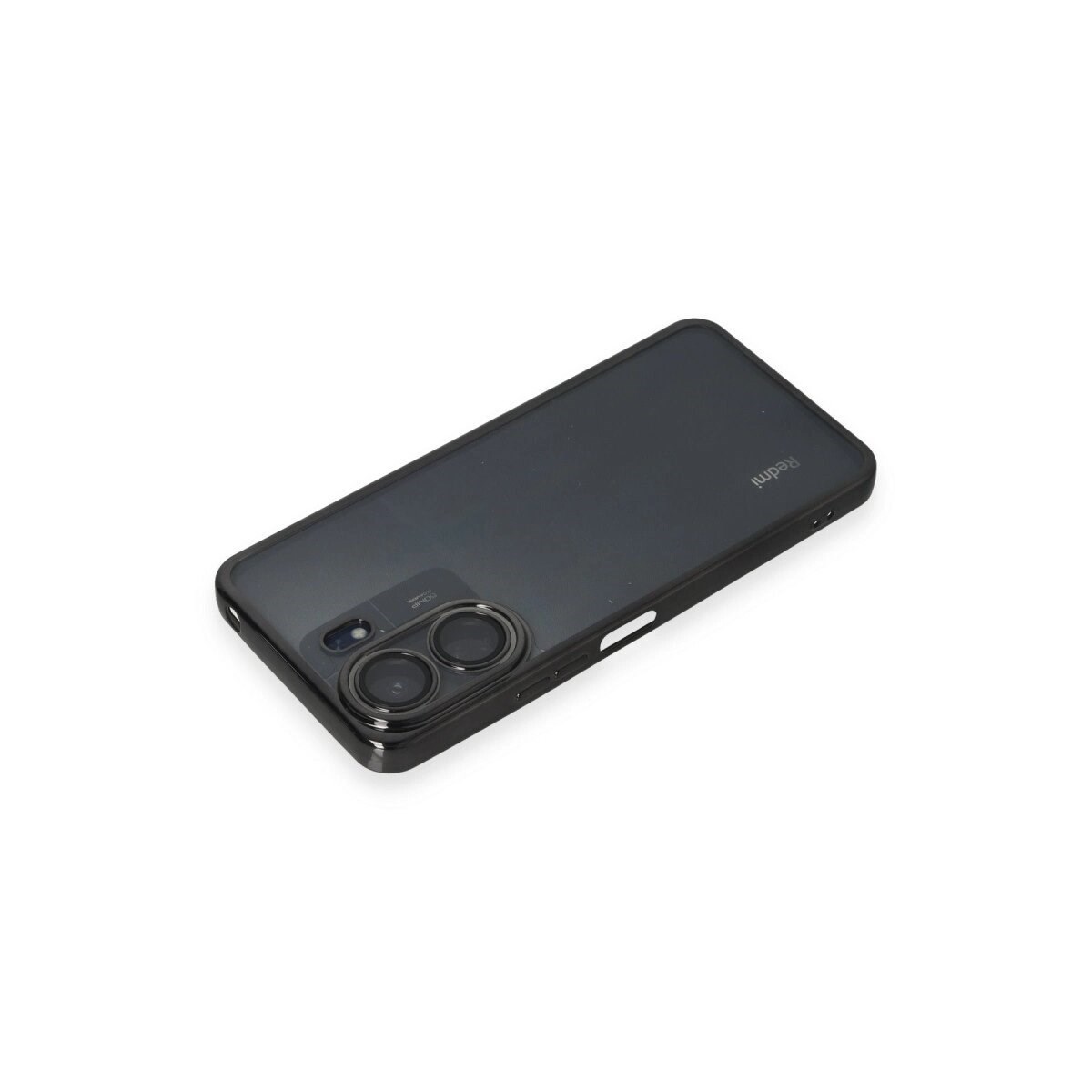 Xiaomi Redmi 13c Kılıf Razer Lensli Silikon - Siyah
