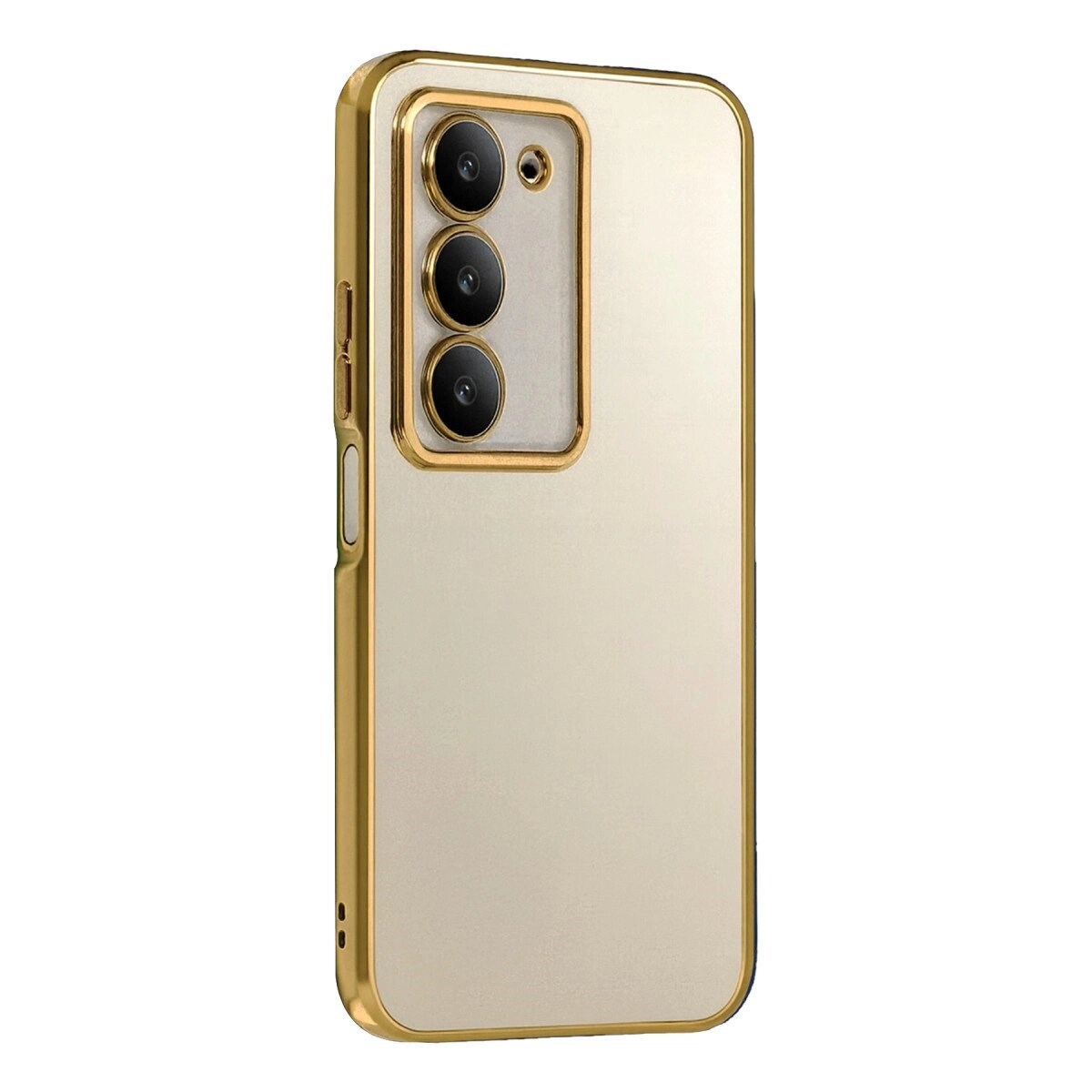 Xiaomi Redmi 15 4g Razer Lensli Silikon - Gold