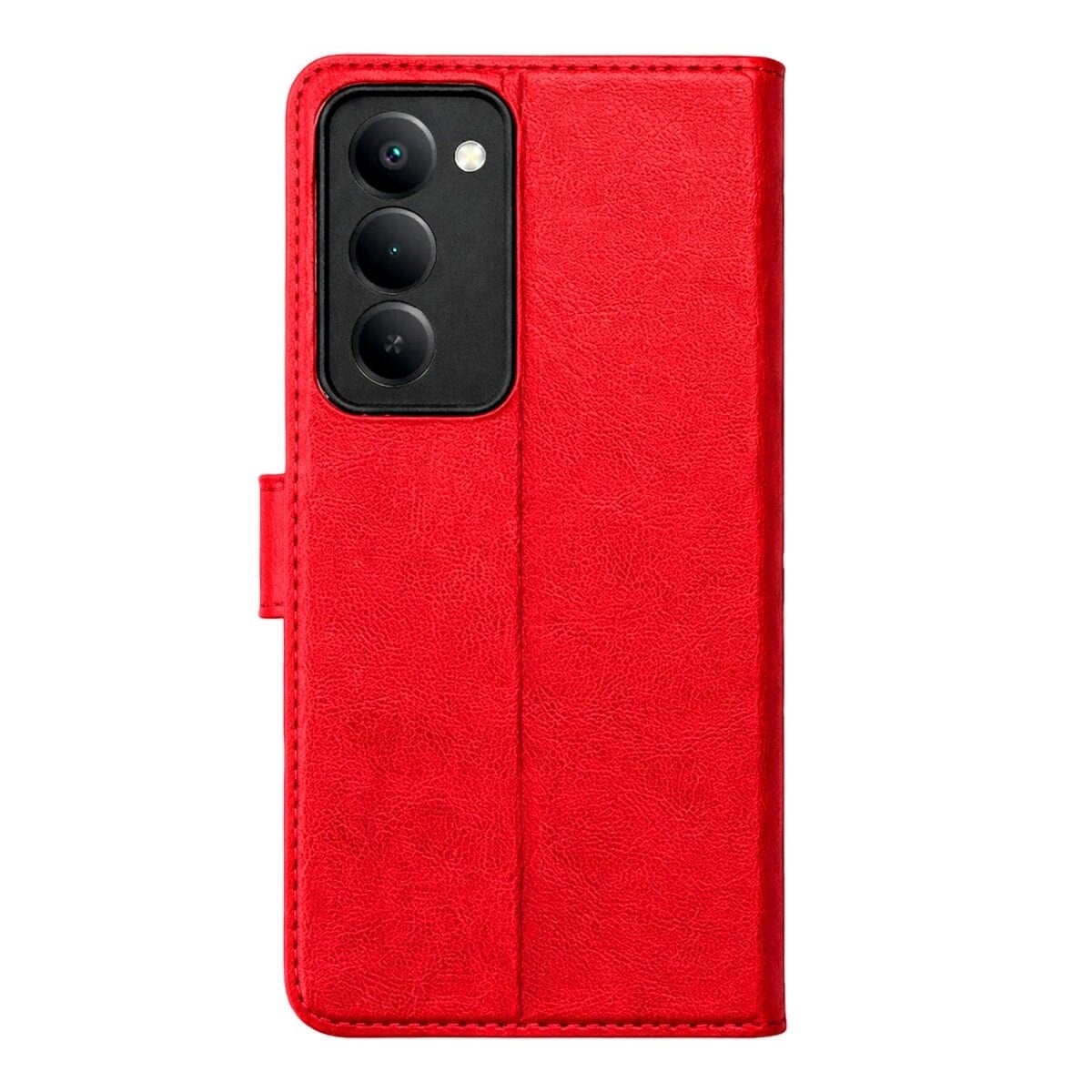Xiaomi Redmi 15 5g Trend S Plus Kapaklı Kılıf - Kırmızı