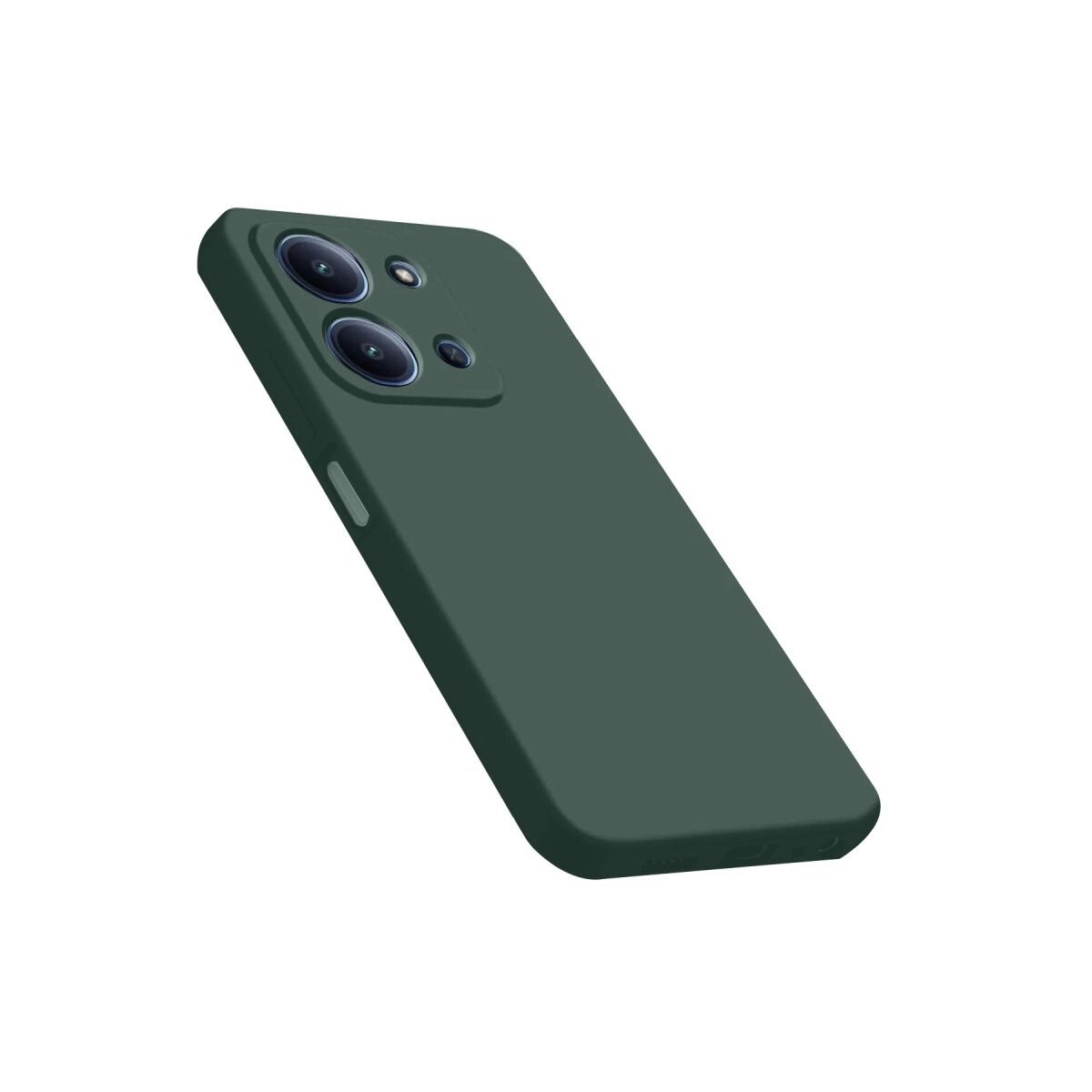 Xiaomi Redmi 15c 4g Nano İçi Kadife Silikon - Koyu Yeşil