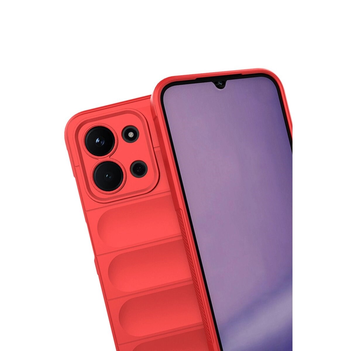 Xiaomi Redmi 15c 4g Optimum Silikon - Kırmızı