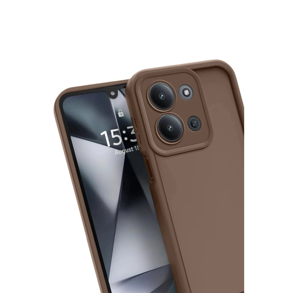 Xiaomi Redmi 15c 4g Viera Silikon - Kahverengi