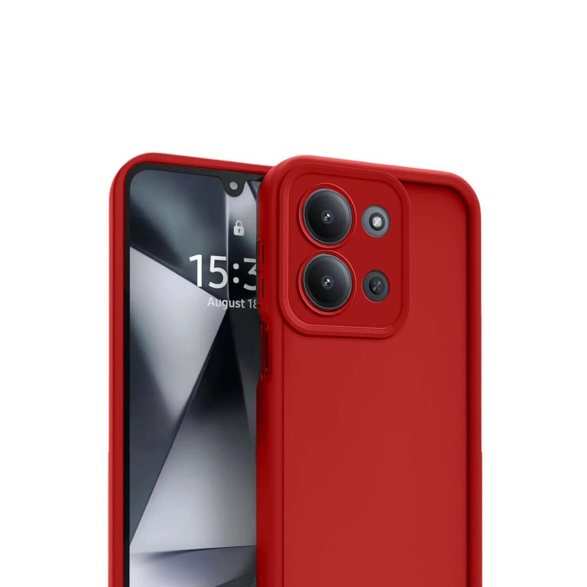 Xiaomi Redmi 15c 4g Viera Silikon - Kırmızı