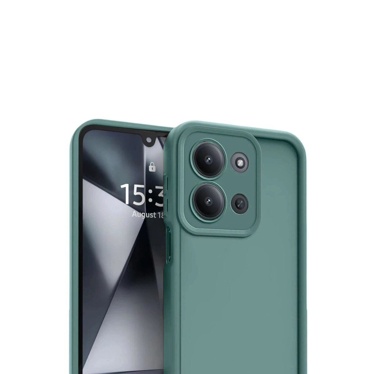 Xiaomi Redmi 15c 4g Viera Silikon - Koyu Yeşil
