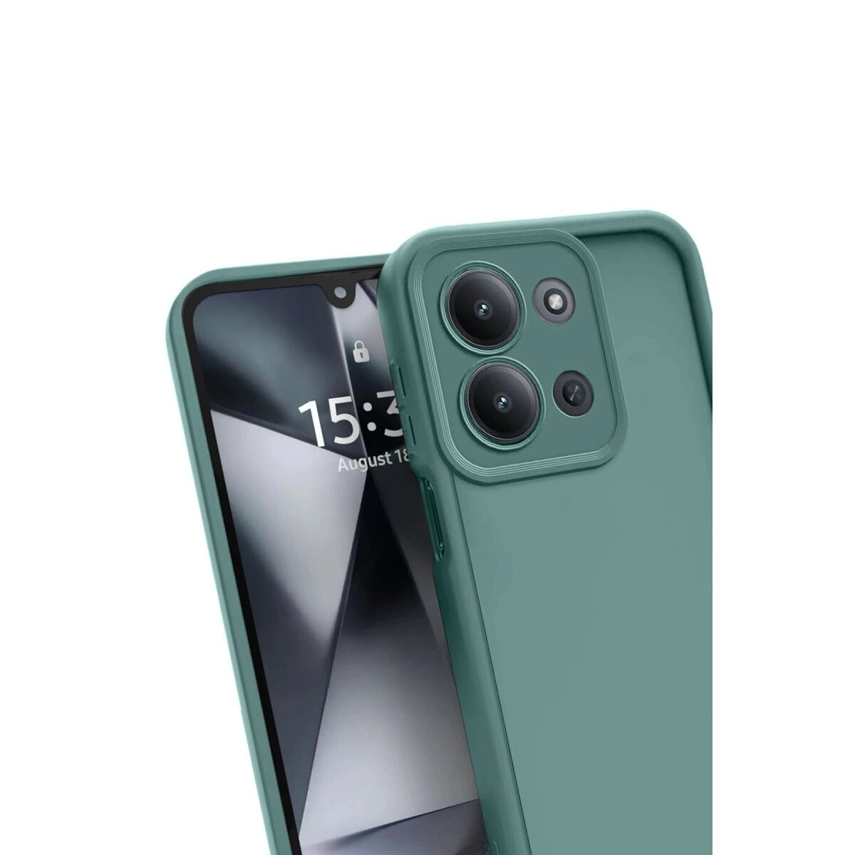 Xiaomi Redmi 15c 4g Viera Silikon - Koyu Yeşil