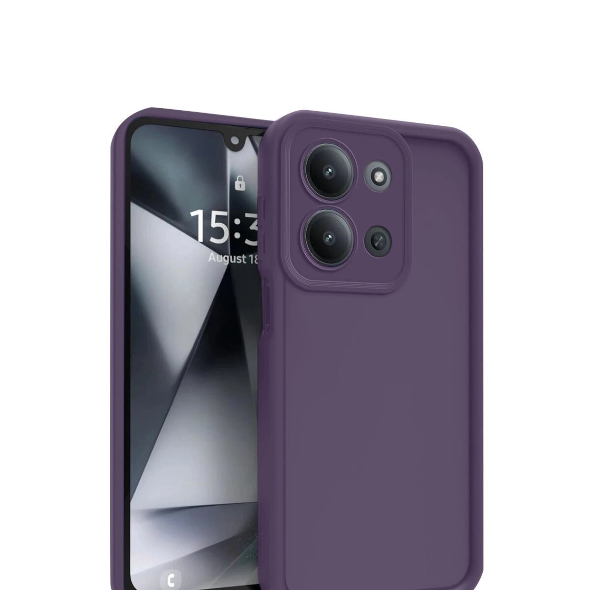 Xiaomi Redmi 15c 4g Viera Silikon - Mürdüm