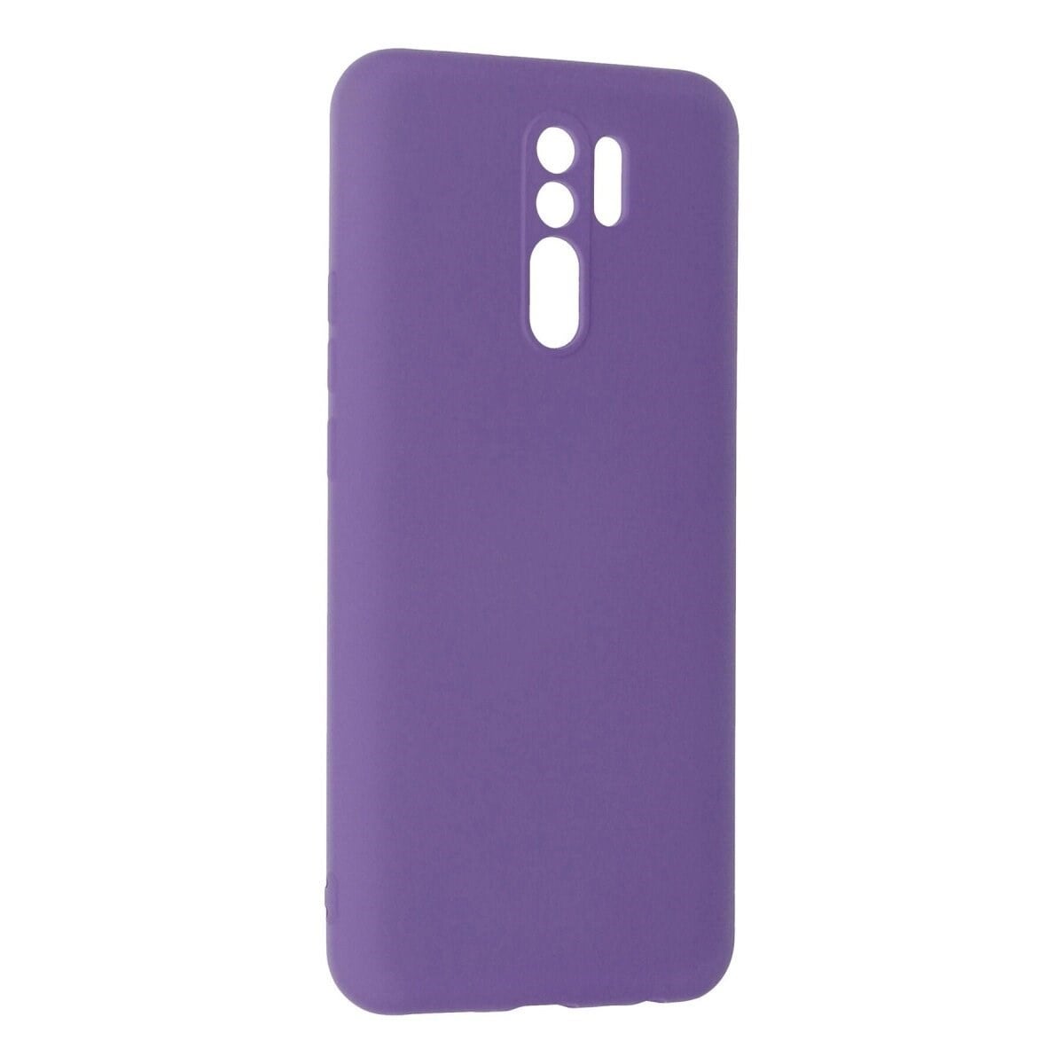 Xiaomi Redmi 9 Kılıf Nano İçi Kadife Silikon - Mor