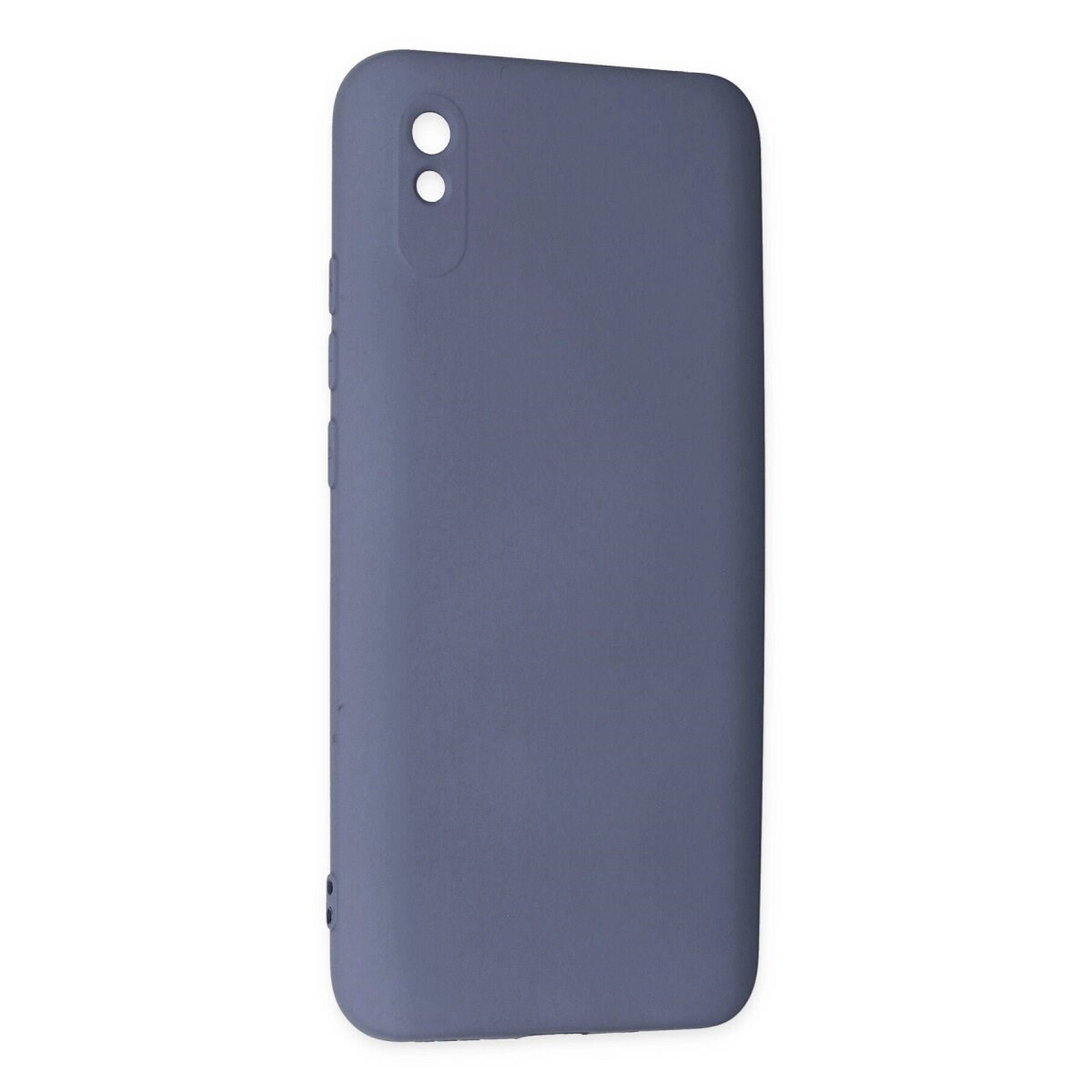 Xiaomi Redmi 9a Kılıf Nano İçi Kadife Silikon - Gri