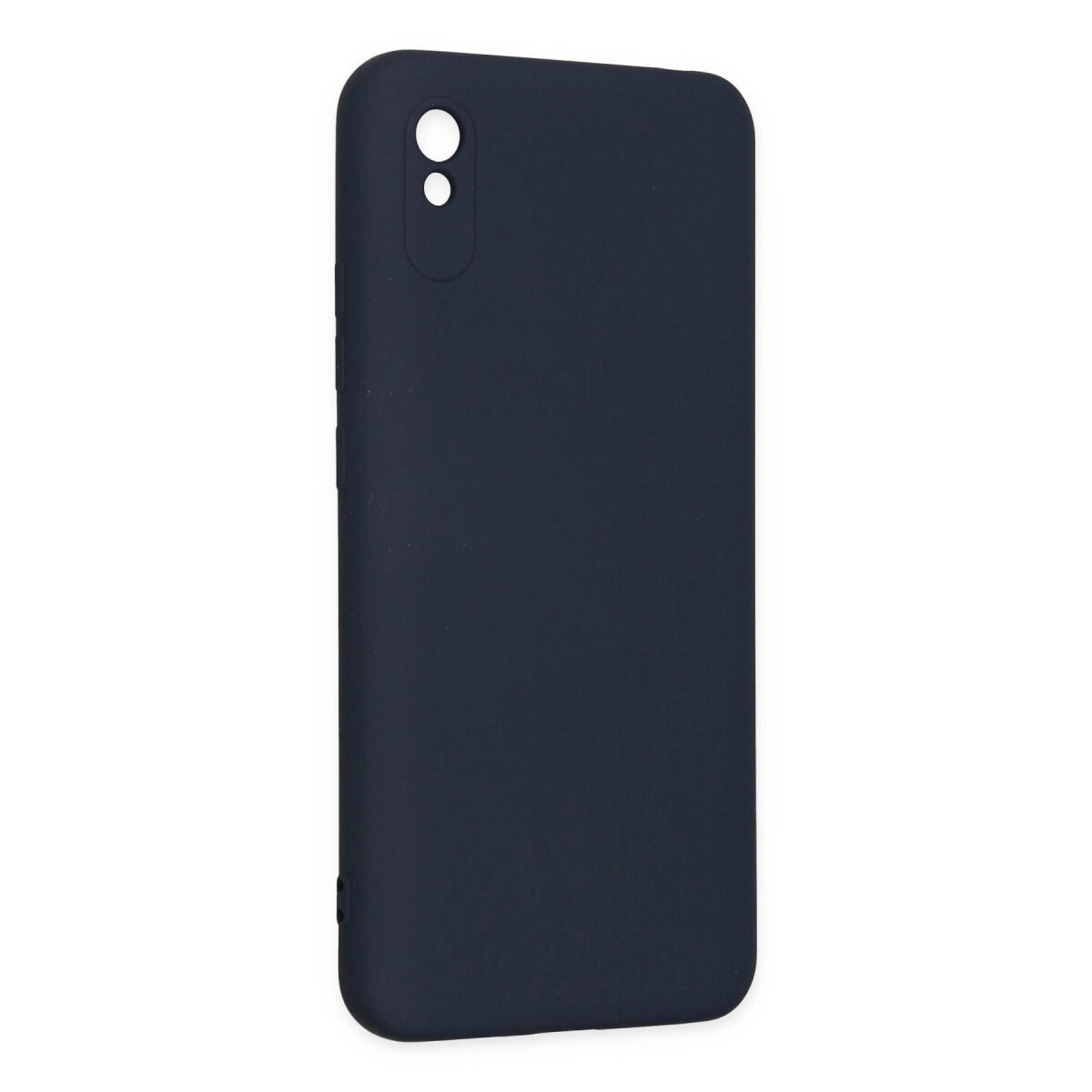 Xiaomi Redmi 9a Kılıf Nano İçi Kadife Silikon - Lacivert