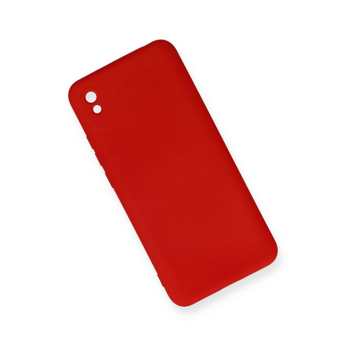 Xiaomi Redmi 9a Kılıf Nano İçi Kadife Silikon - Kırmızı