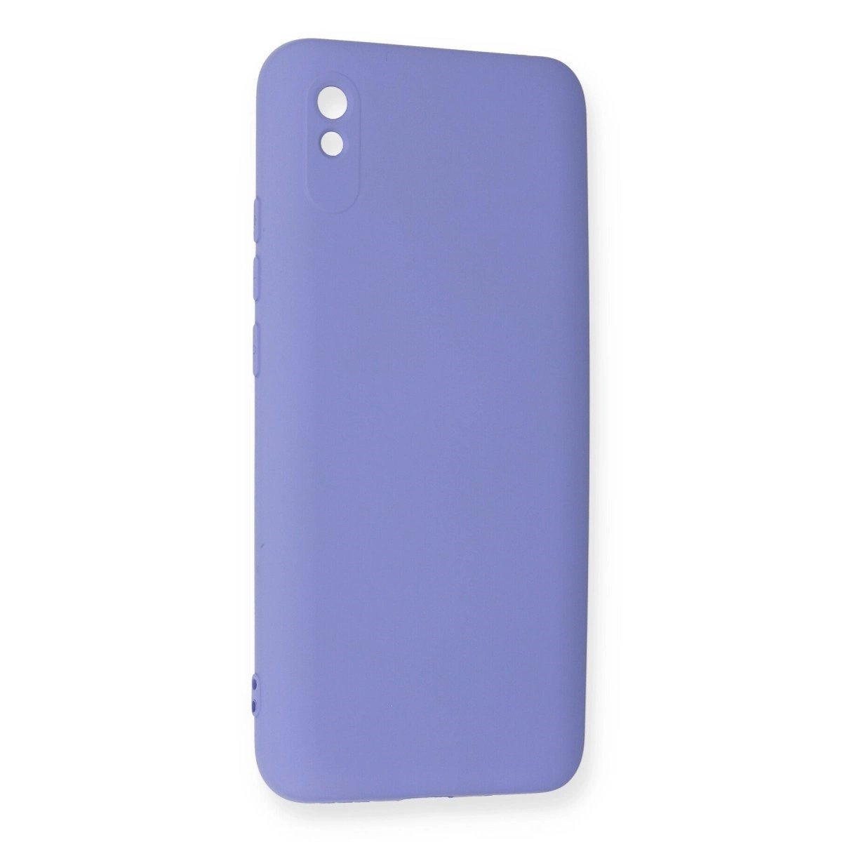 Xiaomi Redmi 9a Kılıf Nano İçi Kadife Silikon - Lila