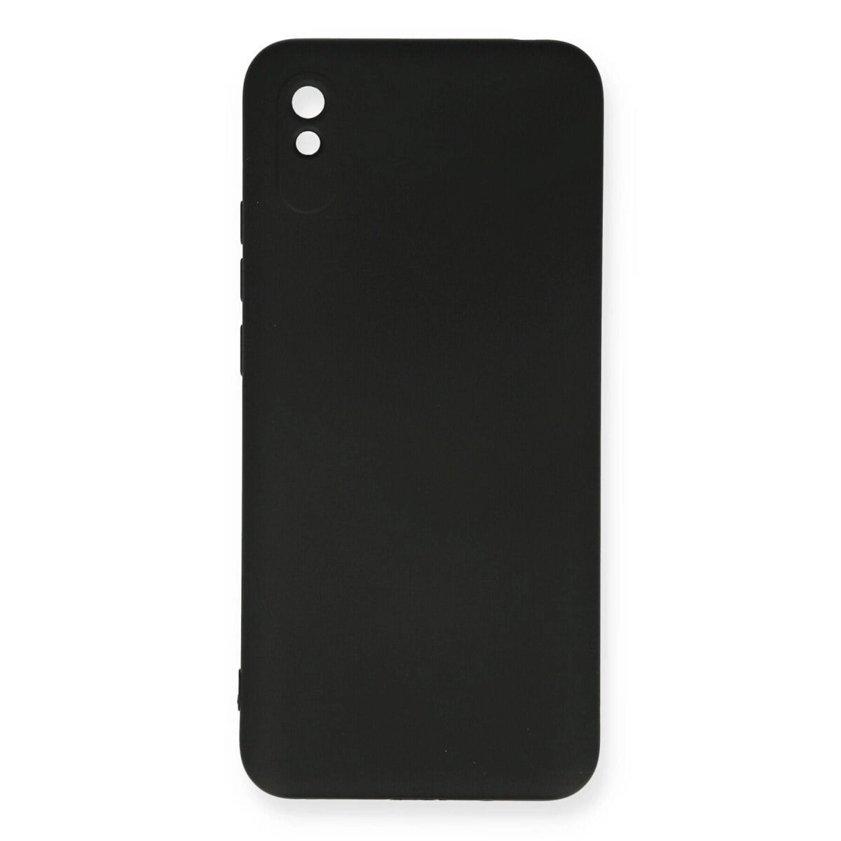 Xiaomi Redmi 9a Kılıf Nano İçi Kadife Silikon - Siyah