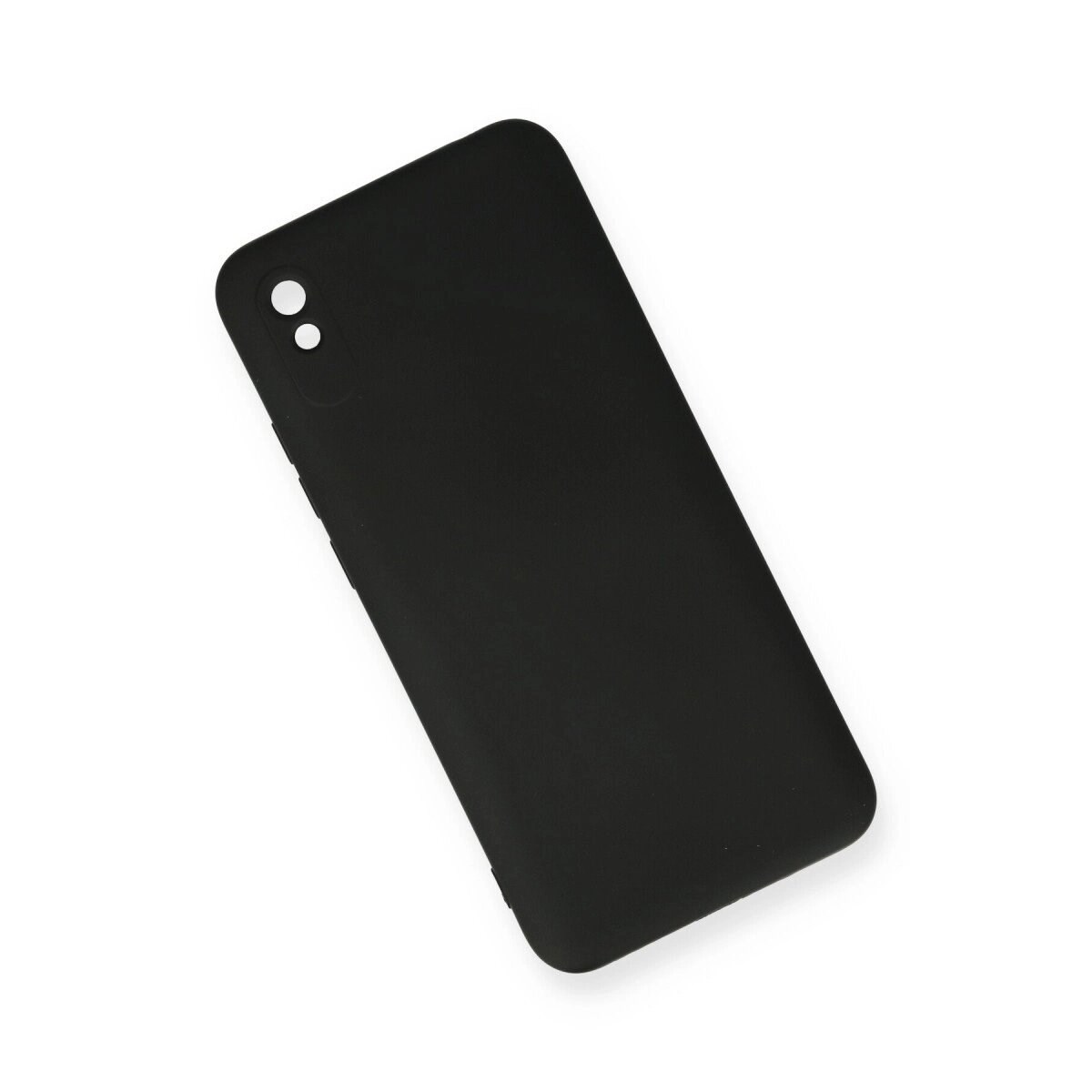 Xiaomi Redmi 9a Kılıf Nano İçi Kadife Silikon - Siyah