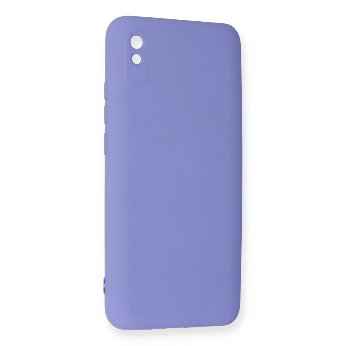 Xiaomi Redmi 9a Kılıf Nano İçi Kadife Silikon - Lila