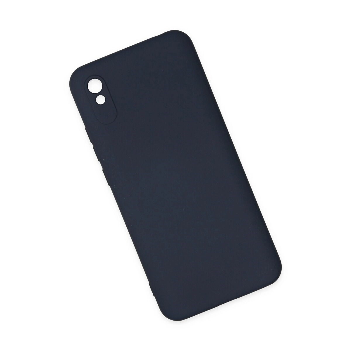Xiaomi Redmi 9a Kılıf Nano İçi Kadife Silikon - Lacivert