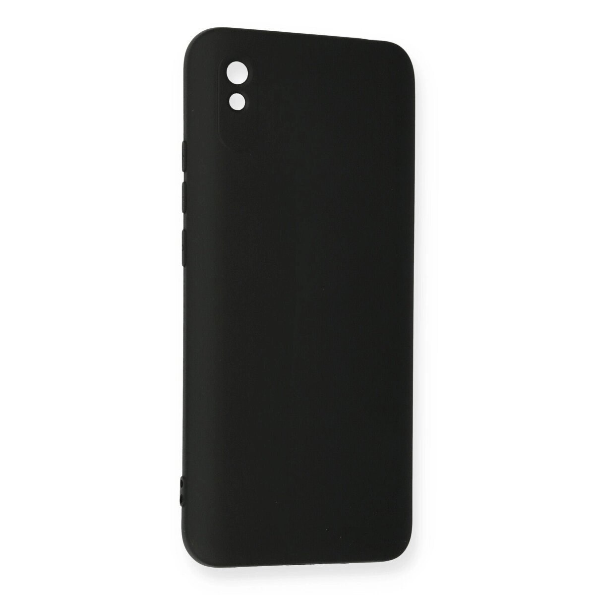 Xiaomi Redmi 9a Kılıf Nano İçi Kadife Silikon - Siyah