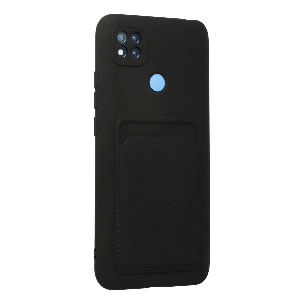 Xiaomi Redmi 9c Kılıf Kelvin Kartvizitli Silikon - Siyah