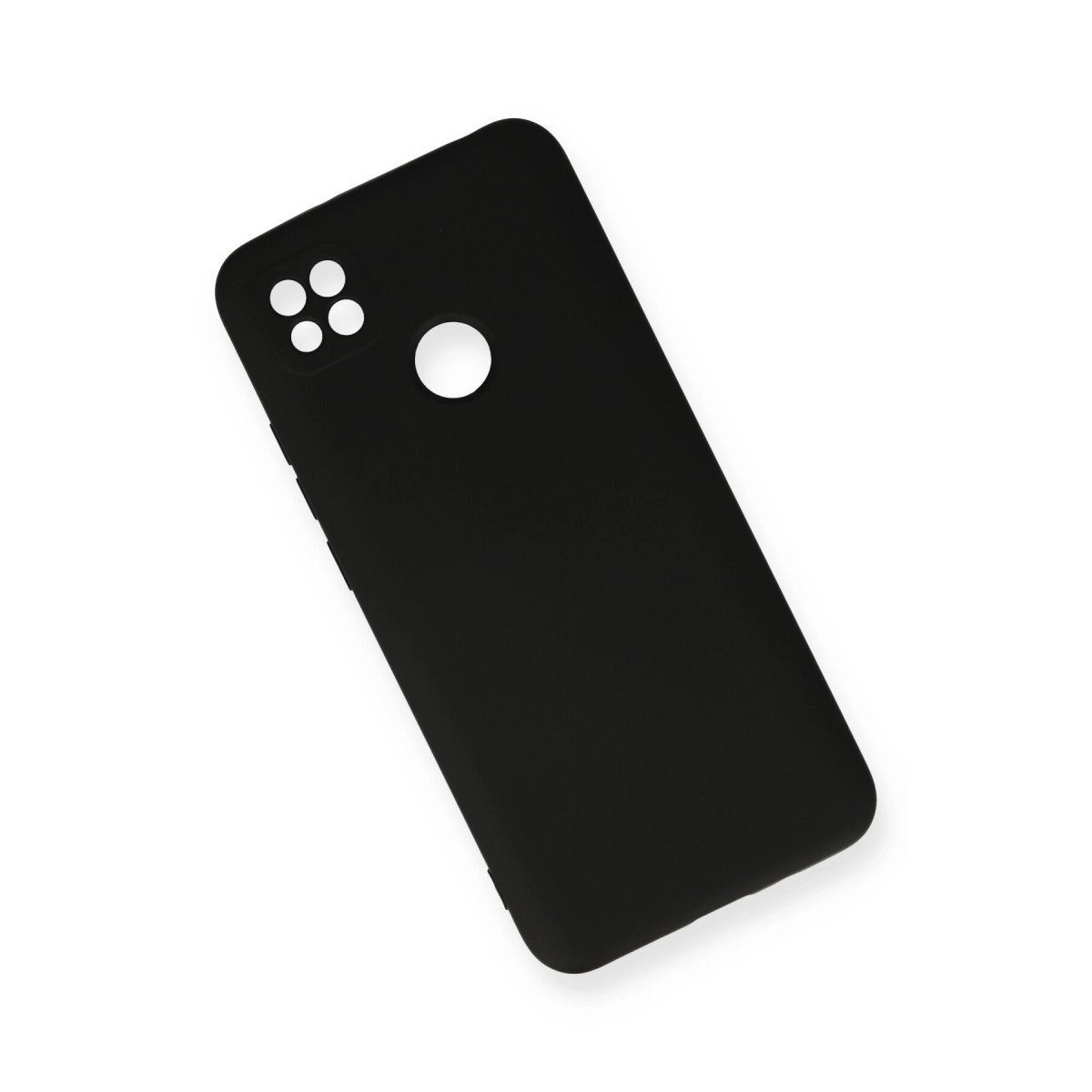 Xiaomi Redmi 9c Kılıf Nano İçi Kadife Silikon - Siyah
