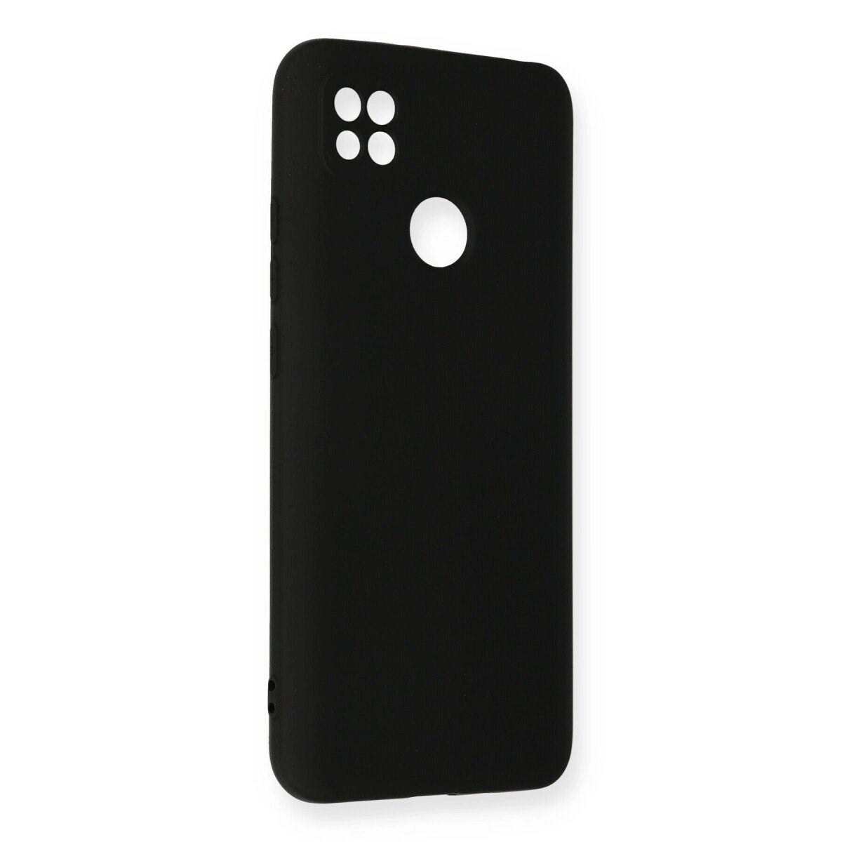 Xiaomi Redmi 9c Kılıf Nano İçi Kadife Silikon - Siyah