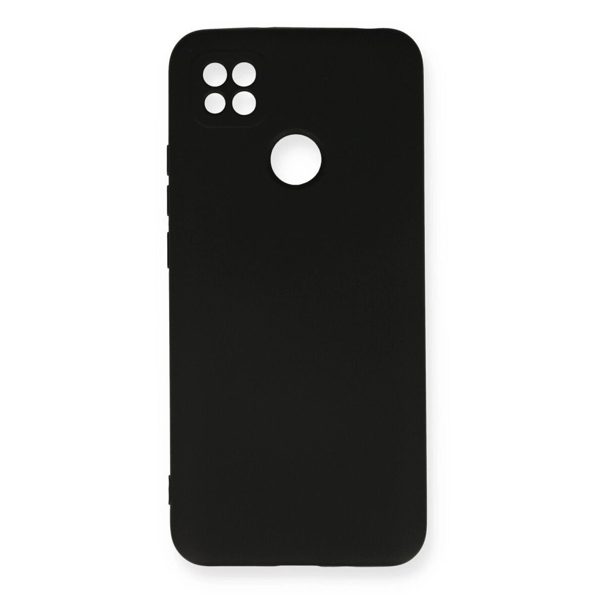 Xiaomi Redmi 9c Kılıf Nano İçi Kadife Silikon - Siyah
