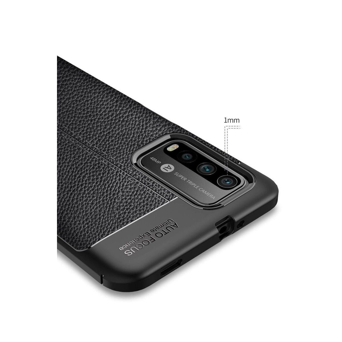 Xiaomi Redmi 9t Kılıf Auto Focus Kapak - Lacivert