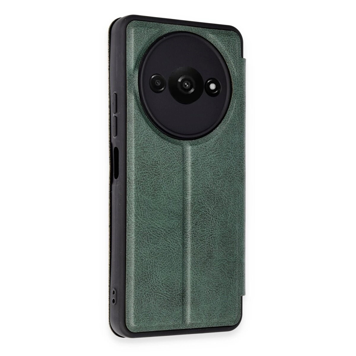 Xiaomi Redmi A3 4g Kılıf Flip Cover - Koyu Yeşil