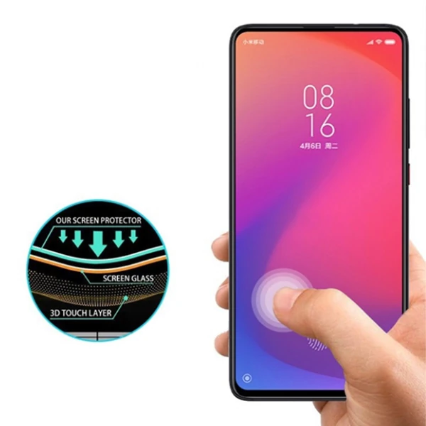 Xiaomi Redmi K20-K20 Pro-Mi 9T 5d Full Kaplama Kırılmaz Cam Ekran Koruyucu-(1903)