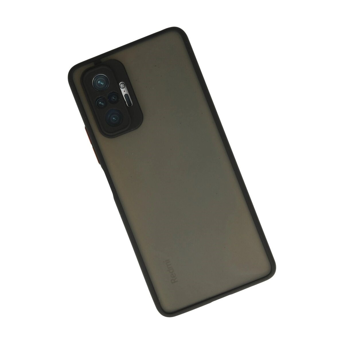 Xiaomi Redmi Note 10 Pro Kılıf Montreal Silikon Kapak - Siyah