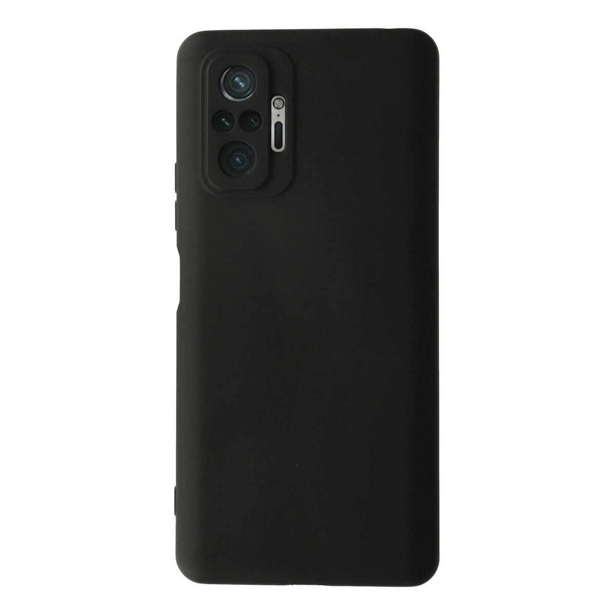 Xiaomi Redmi Note 10 Pro Kılıf Nano İçi Kadife Silikon - Siyah