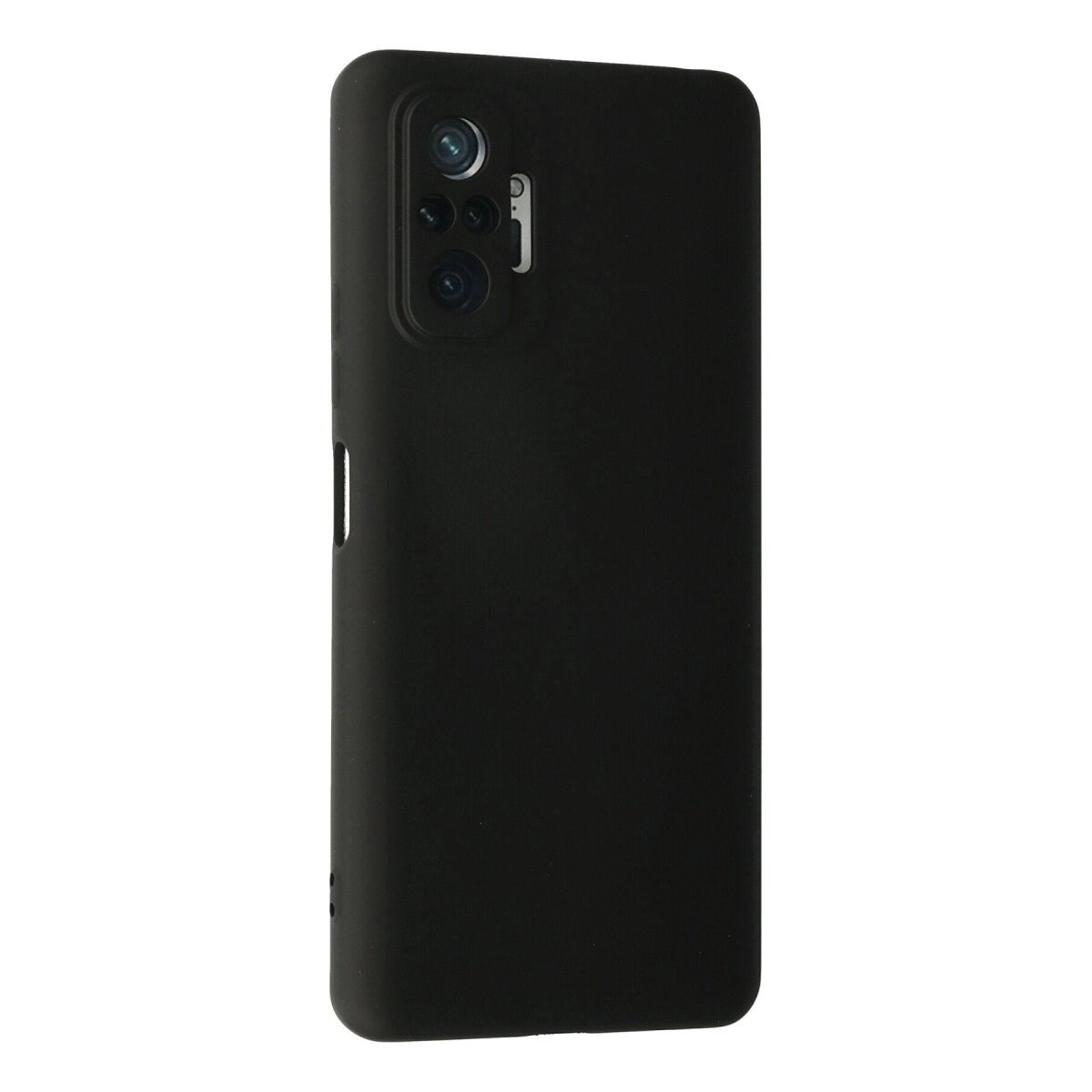 Xiaomi Redmi Note 10 Pro Kılıf Nano İçi Kadife Silikon - Siyah