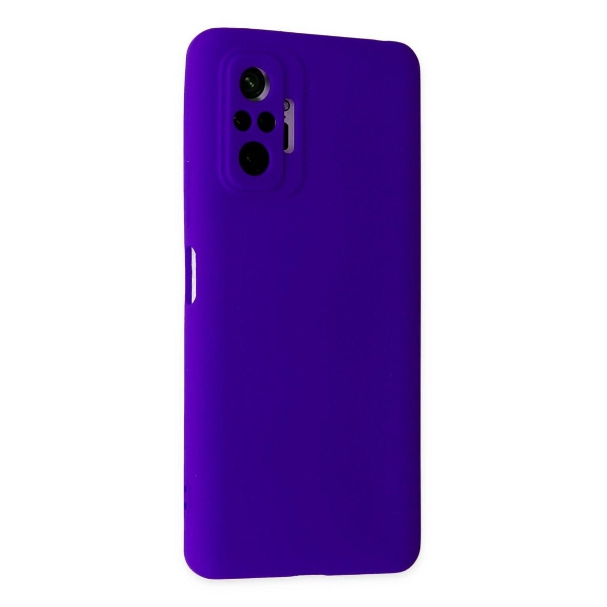 Xiaomi Redmi Note 10 Pro Kılıf Nano İçi Kadife Silikon - Mor