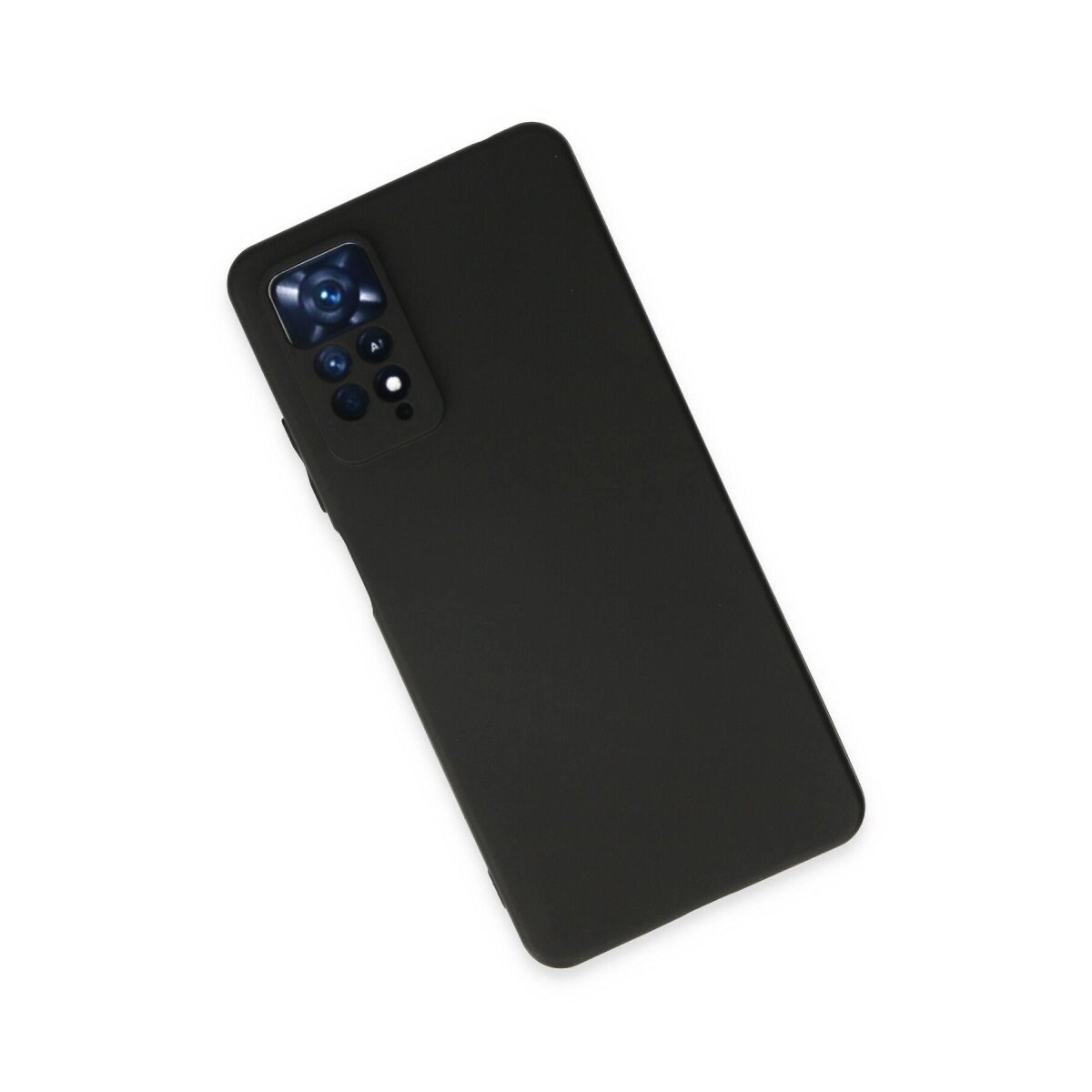 Xiaomi Redmi Note 11 Kılıf First Silikon - Siyah