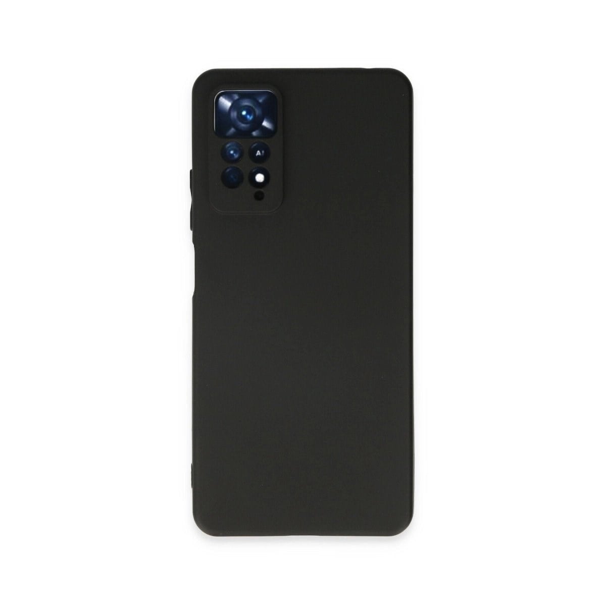 Xiaomi Redmi Note 11 Kılıf First Silikon - Siyah