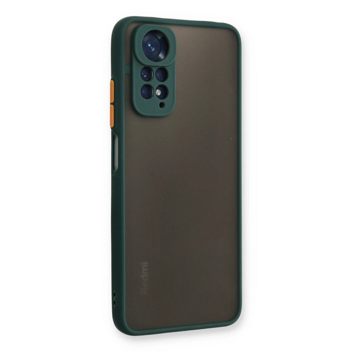 Xiaomi Redmi Note 11 Kılıf Montreal Silikon Kapak - Yeşil