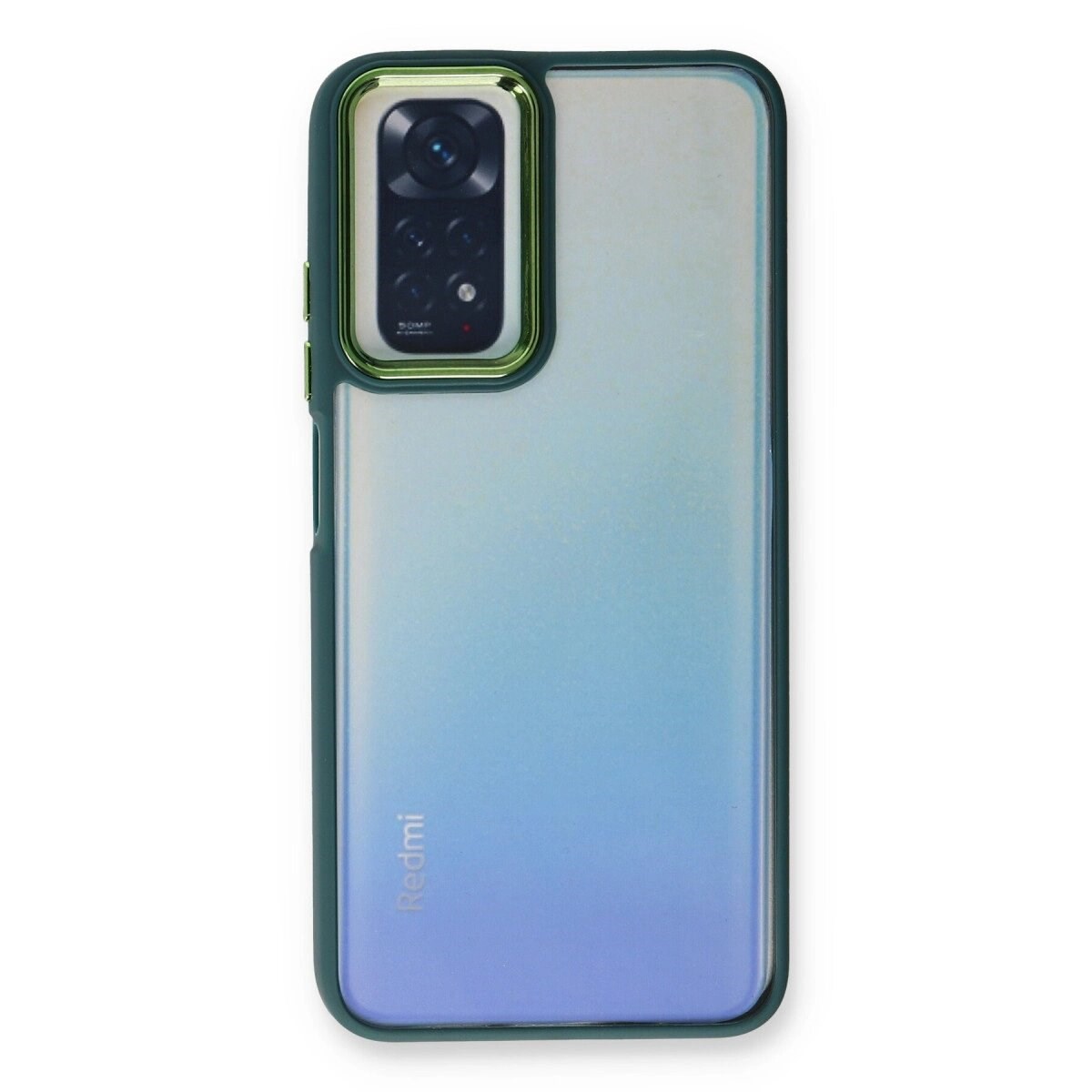Xiaomi Redmi Note 11 Pro Kılıf Dora Kapak - Haki Yeşil