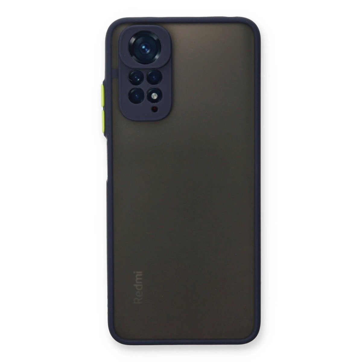 Xiaomi Redmi Note 11 Pro Kılıf Montreal Silikon Kapak - Lacivert