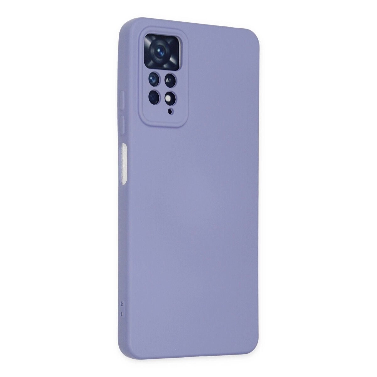 Xiaomi Redmi Note 11 Pro Kılıf Nano İçi Kadife Silikon - Lila