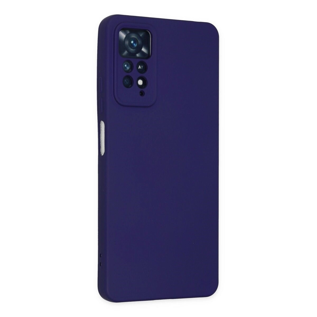 Xiaomi Redmi Note 11 Pro Kılıf Nano İçi Kadife Silikon - Mor