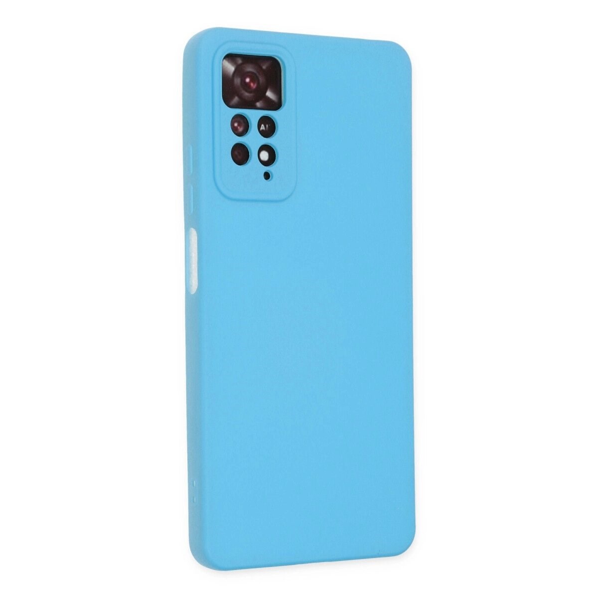 Xiaomi Redmi Note 11 Pro Kılıf Nano İçi Kadife Silikon - Mavi
