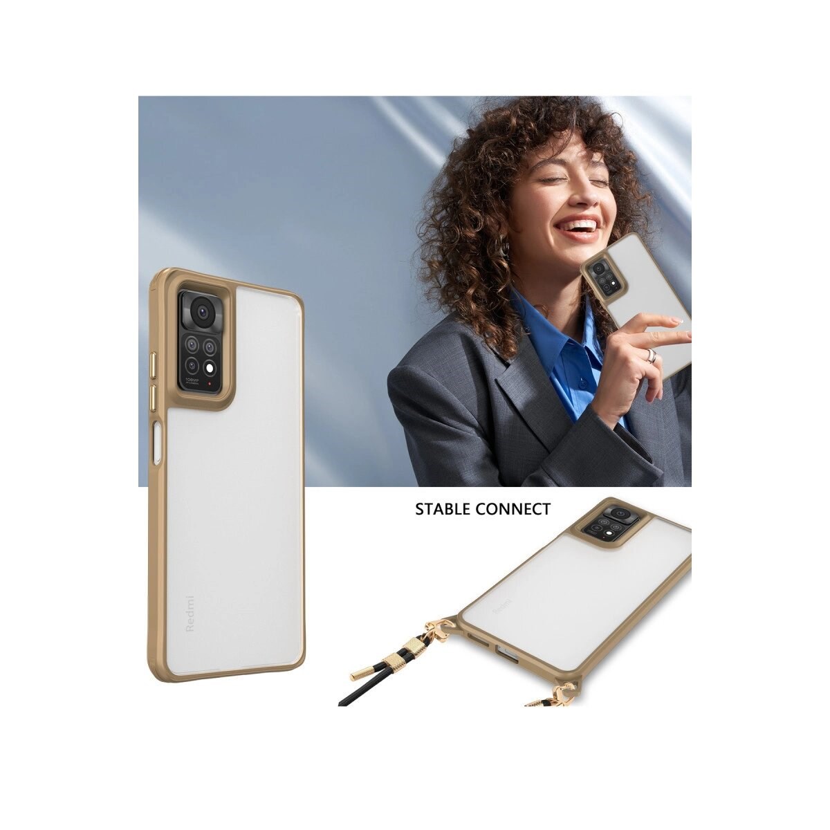 Xiaomi Redmi Note 11 Pro Kılıf Penta Silikon Kılıf - Lacivert
