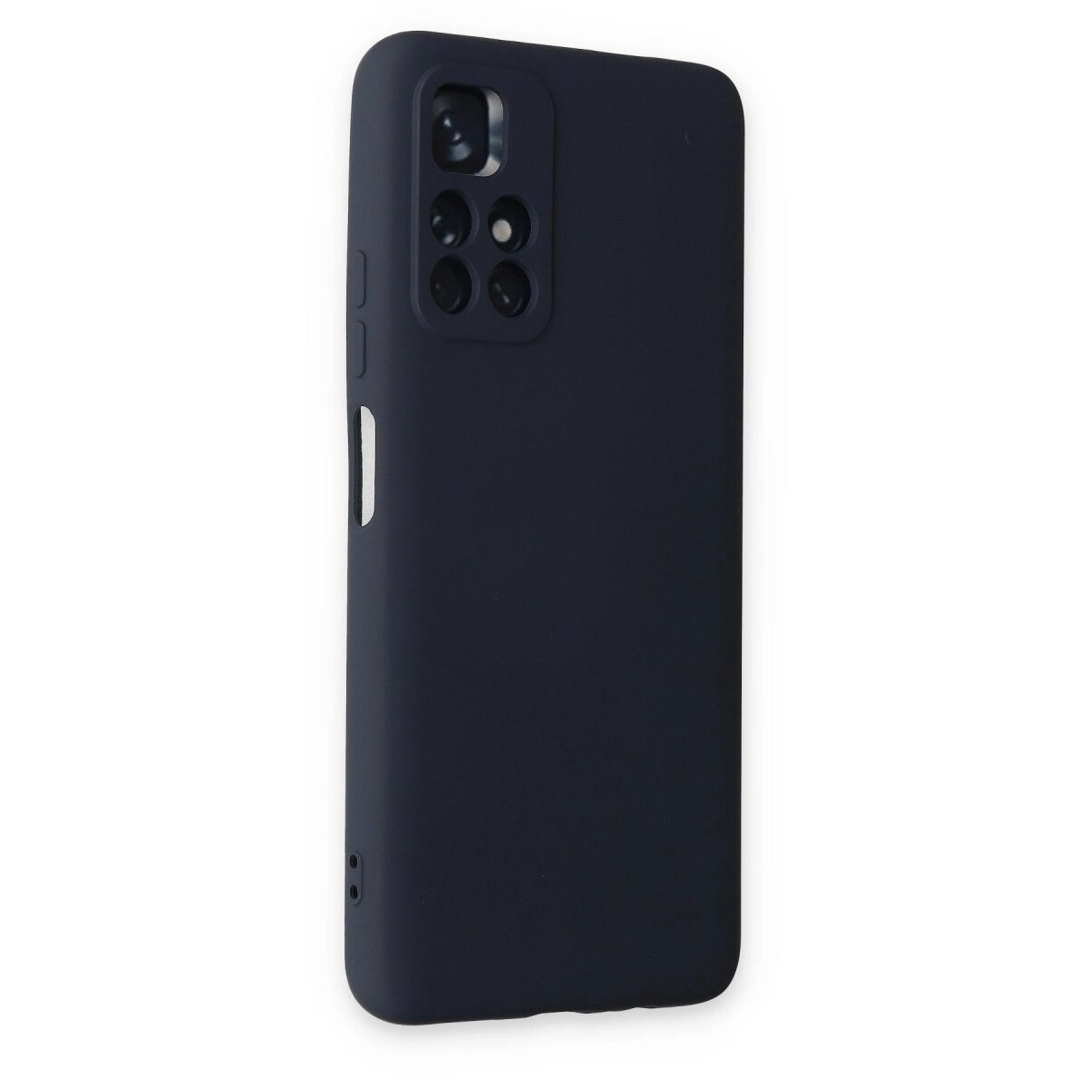 Xiaomi Redmi Note 11t Kılıf Nano İçi Kadife Silikon - Lacivert